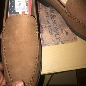 Brand NEW NEVER WORN RALPH LAUREN BROWN LOAFER